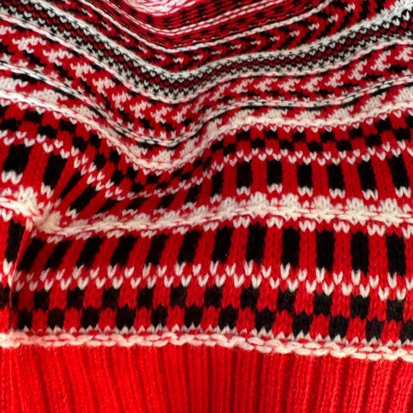 LANE BRYANT COWL NECK SWEATER. SIZE 18-20 LONG SLEEVE HOLIDAY COZY KNIT SWEATER. - Picture 5 of 14